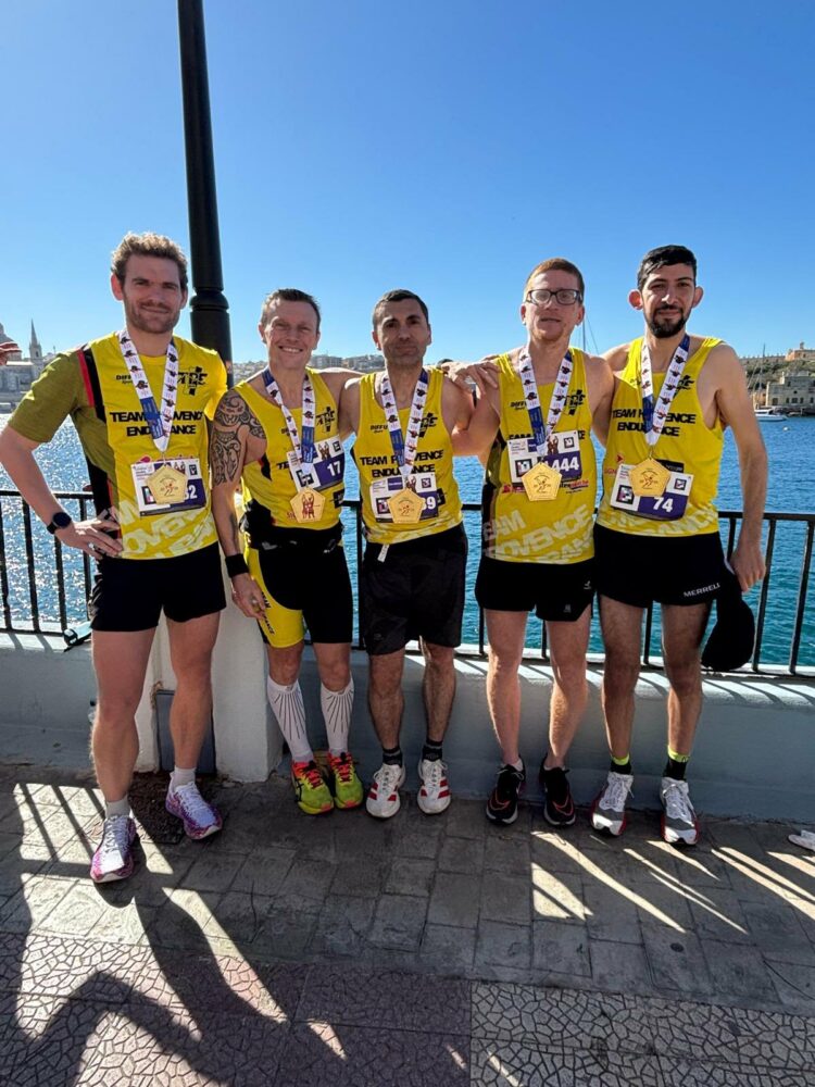 un marathon de malte haut en couleurs